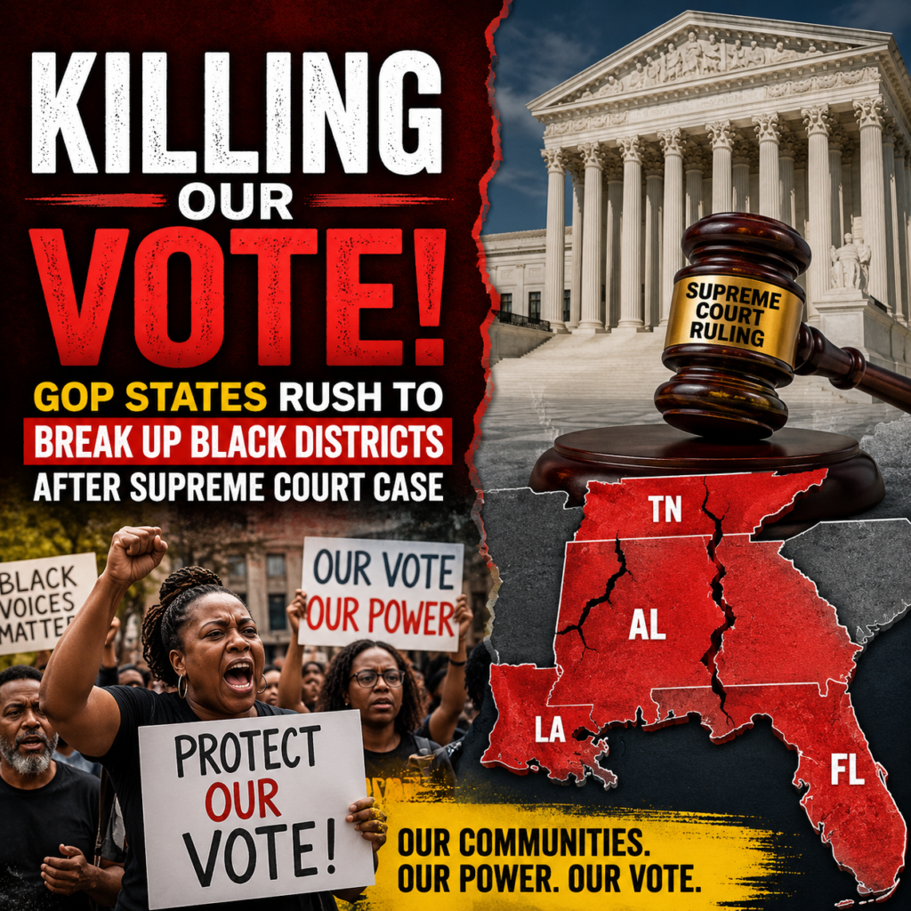 GOP States Rush to Break Up Black Districts After Supreme Court Ruling